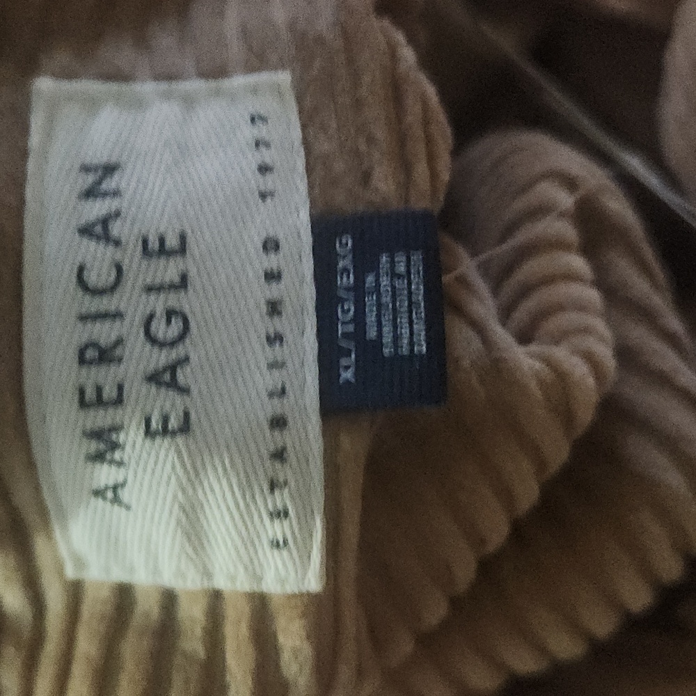 NEW! AE Women's Tan  Cotton Jacket  Sz Xl - Picture 5 of 7